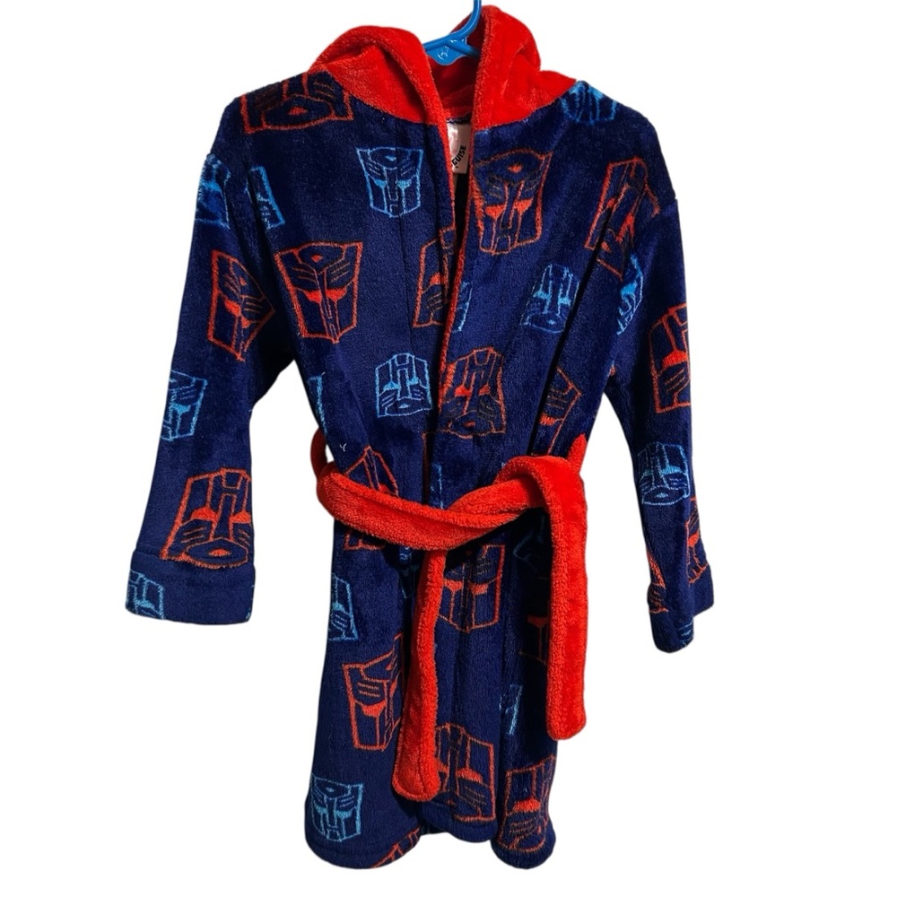Kids Transformers Robe 3T - Red and Blue